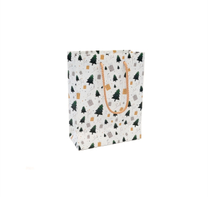 Design bag with fabric handles
