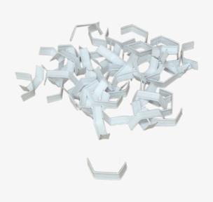 White clipband