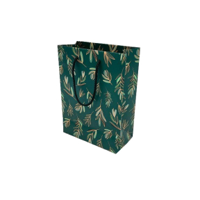 Design bag with fabric handles