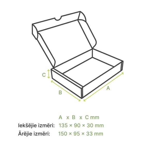 Microcorrugated cardboard box