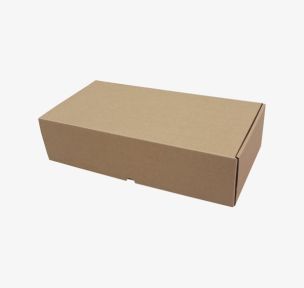 Microcorrugated cardboard box