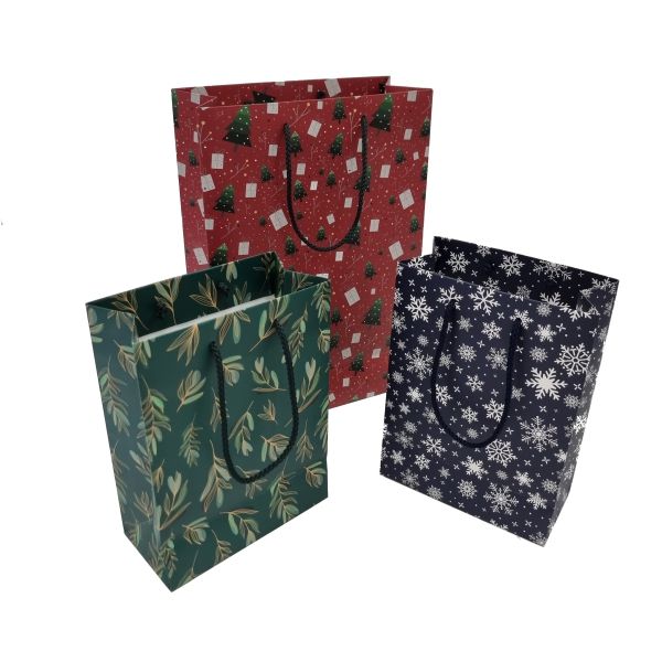 Printed gift paper bags