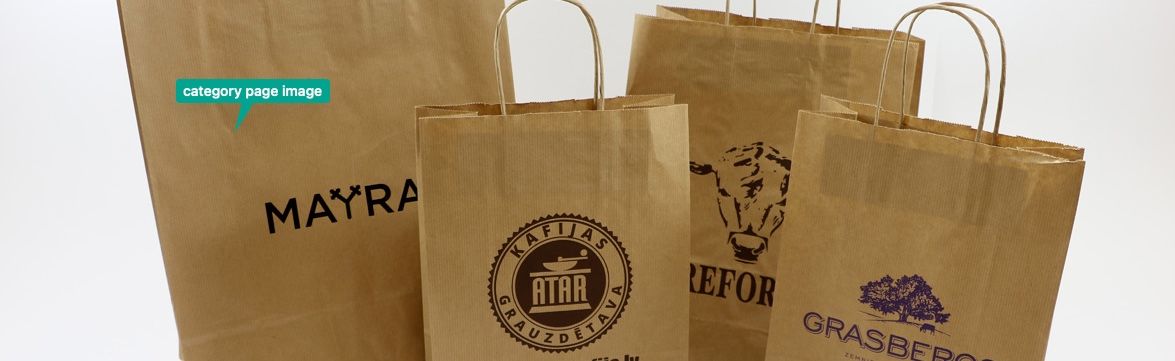 KRAFT paper bags
