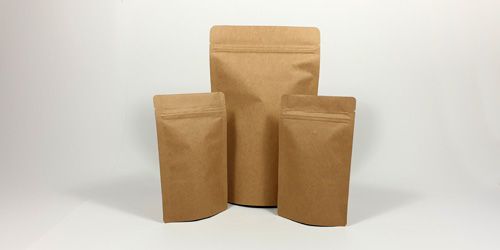Paper zip-lock bags